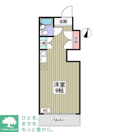 キャッスルマンション代官山の物件間取画像